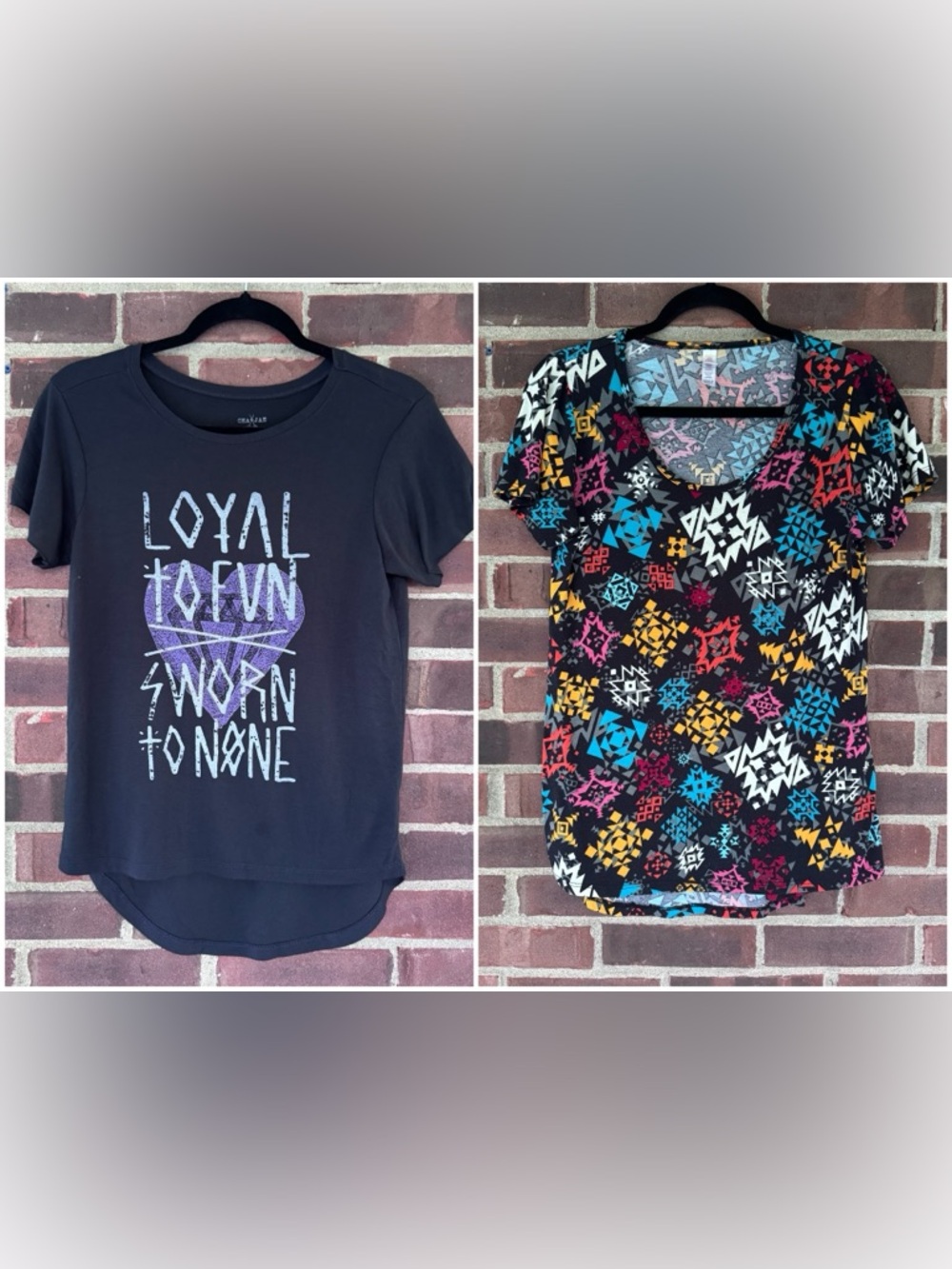 Set Of 2 Short Sleeve T Shirt Women’s Small Regular